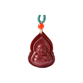 Jing Ruyu Cinnabar Jade Necklaces Unisex