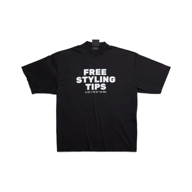 Balenciaga Styling Hotline Large Fit T shirt-1