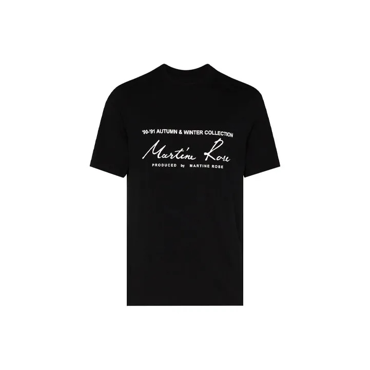 Martine Rose T Shirts Men Black-0