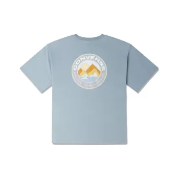 Converse T Shirts Men Blue
