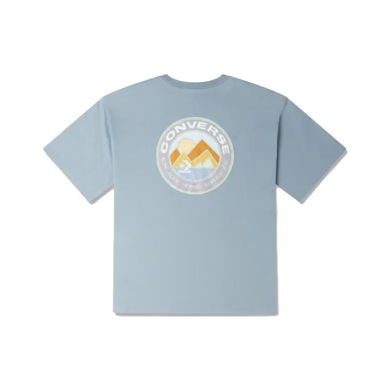 Converse T Shirts Men Blue-0