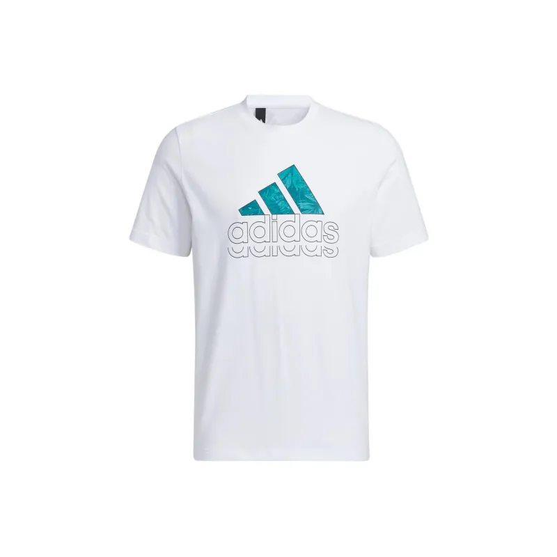 Adidas T Shirts Men White-0