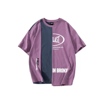 Everlast T-Shirt Unisex Dark Gray Purple