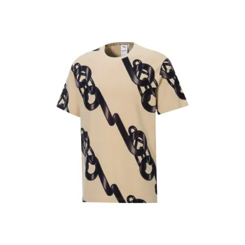 PUMA x Pronounce Unisex Graphic Tee T Shirt Men's Khaki