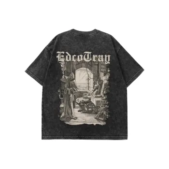 EDCO BREAK SILENCE Drop Shoulder Sleeve T Shirt Unisex