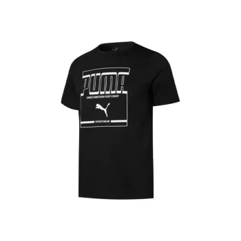 PUMA T Shirts Men Black