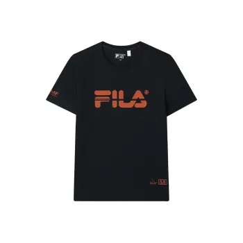 FILA T Shirts Men Jet Black