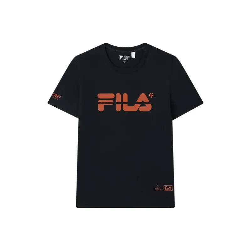 FILA T Shirts Men Jet Black-0
