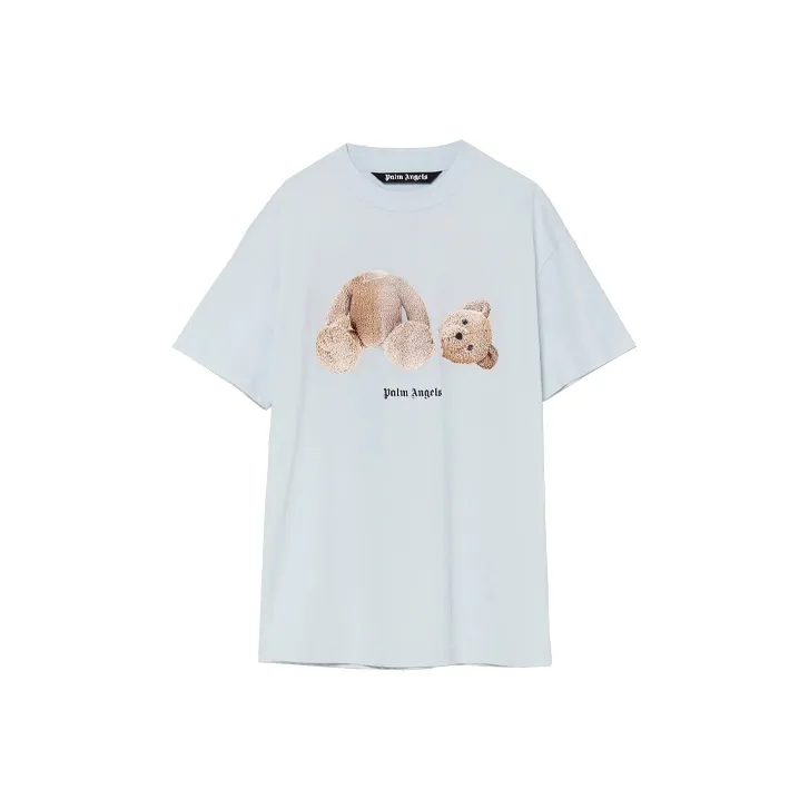 PALM ANGELS Teddy Bear Logo T shirt-0