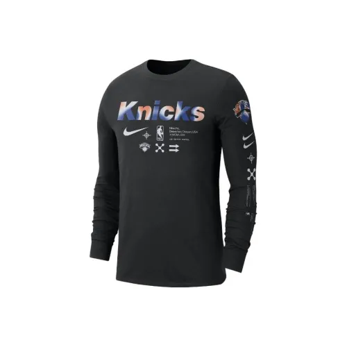 Nike New York Knicks Men's Nike Nba Long Sleeve T Shirt