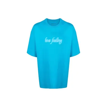Martine Rose T Shirts Men Blue