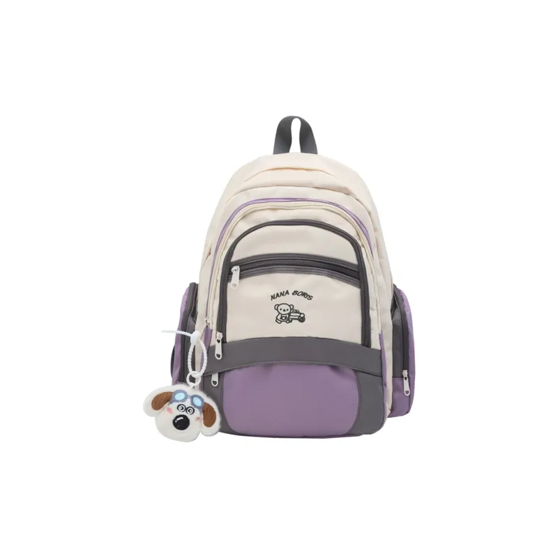 BSELEON Nylon Backpack Regular Unisex Multicolor-4