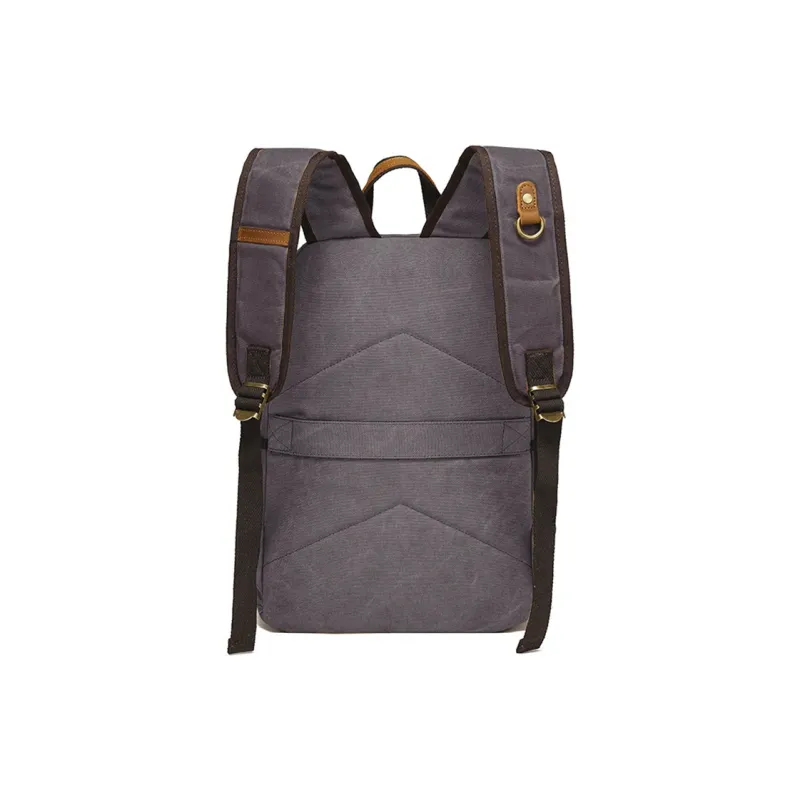 Jeep Batik Canvas Large Capacity Laptop Bag For Students And Travelers Regular Unisex Khaki/Army Green/Gray-8