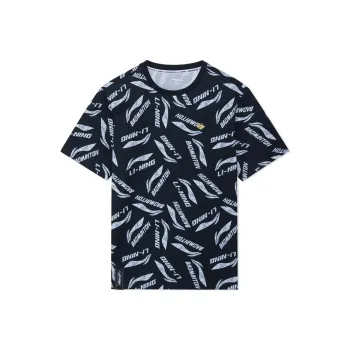 LiNing Badminton Collection Sports Lifestyle Collection T Shirt Men's Black