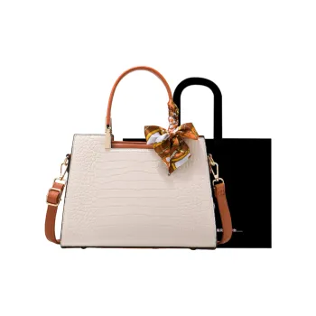 HACIN PU One Shoulder Handbags Women's Ivory
