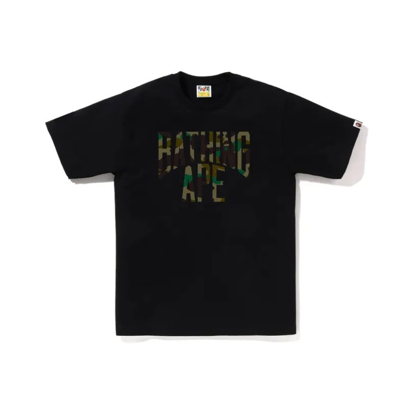 A BATHING APE 1st Camo Nyc Logo Tee-0
