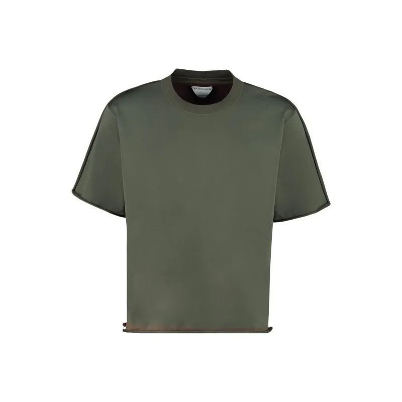 Bottega Veneta T Shirts Men Green-0