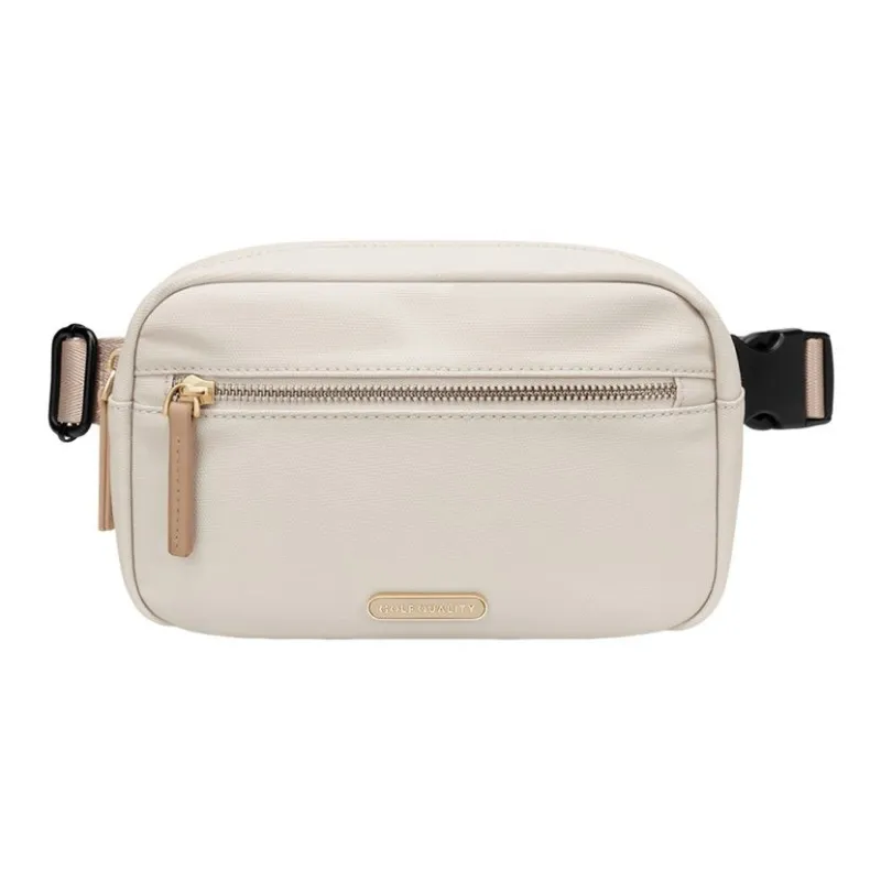 GOLF Fabric Fanny Pack Women's Creamy Apricot/Elegant Black-0