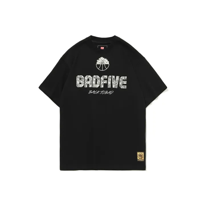 LiNing Sports Basketball Collection T Shirts Men Black-0