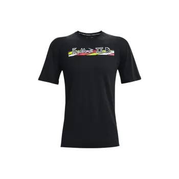 Under Armour Set in Sleeve T Shirt Men's Black