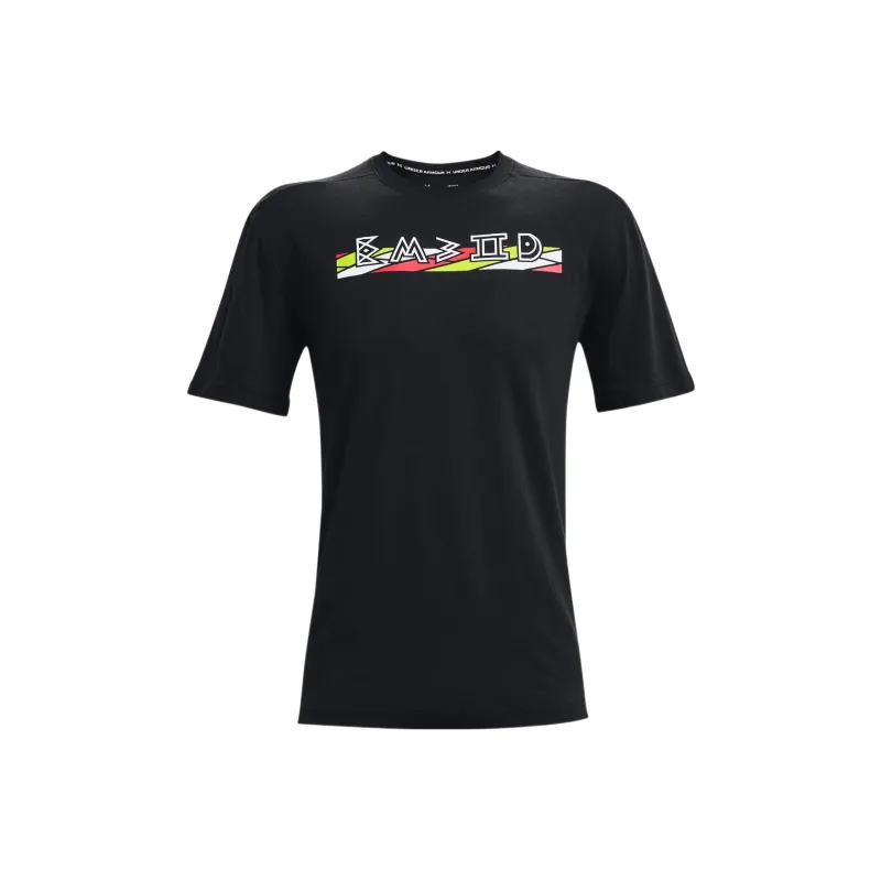 Under Armour Set in Sleeve T Shirt Men's Black-0