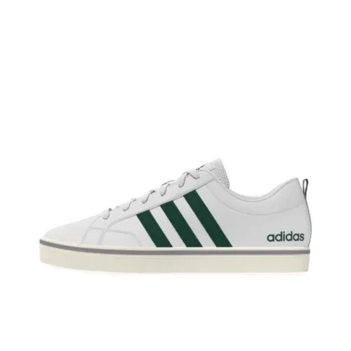 adidas ankle VS PACE 2.0 Anti Slip Wear Resistant Low Top Skateboard Shoes Men's White Green