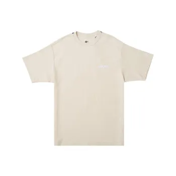 New Era Drop Shoulder Sleeve T Shirt Unisex Beige