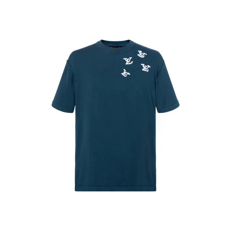 LOUIS VUITTON T Shirt Men's Blue-0