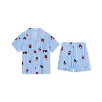 XIAFENYAN Pajama Set Women's Blue