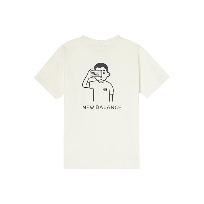 New Balance Noritake Collection T-Shirts Unisex White - POIZON