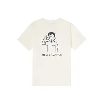 New Balance Noritake Collection T Shirt Unisex White