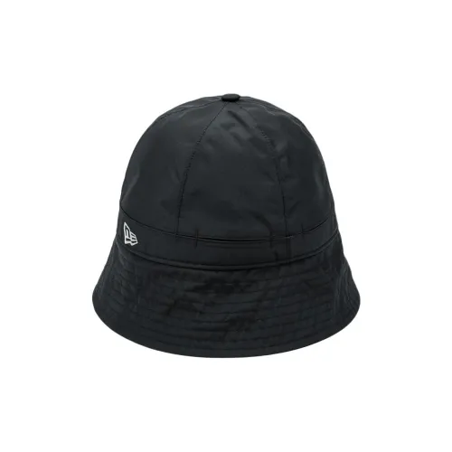 New Era Nylon Bucket Hats Unisex Black