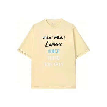 FILA T Shirt Men's Soothing Yellow