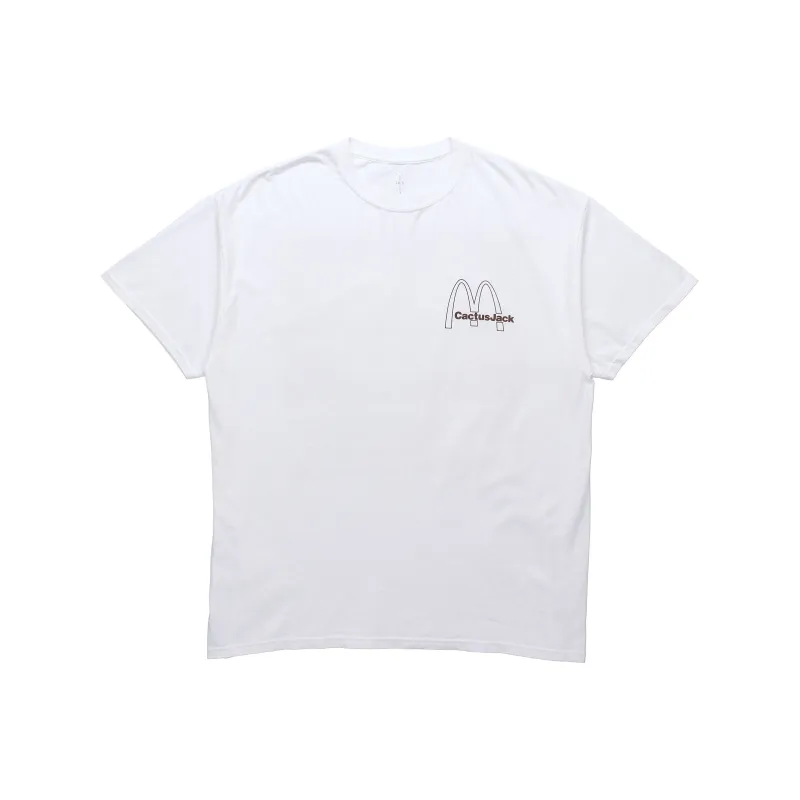 Travis Scott X McDonald's Vintage Action T Shirt-0