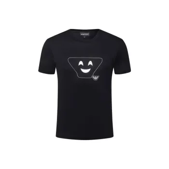EMPORIO ARMANI T Shirts Men Black