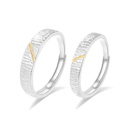 Cuz Strange Intention Zircon Rings Unisex