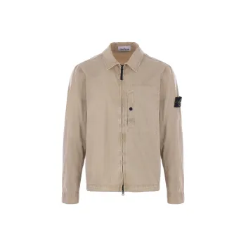 STONE ISLAND SS25 Jackets & Coats Men's Light Beige