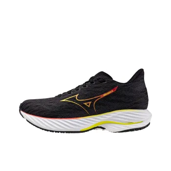 Mizuno Wave Rider 28 Low Top Running Shoes Unisex Black