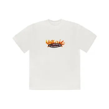 Travis Scott Cactus Jack Flame T shirt