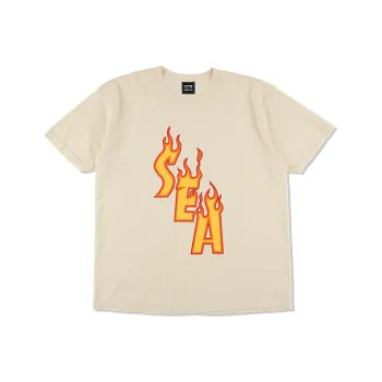 Wind And Sea X Thrasher X WIND AND SEA CO-TITLED SERIES T-Shirts Unisex White