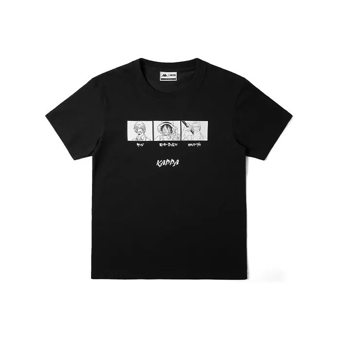 Kappa HAIZEIWANG Straight T-Shirt Unisex-2