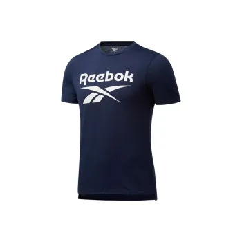 Reebok T Shirts Men Navy Blue