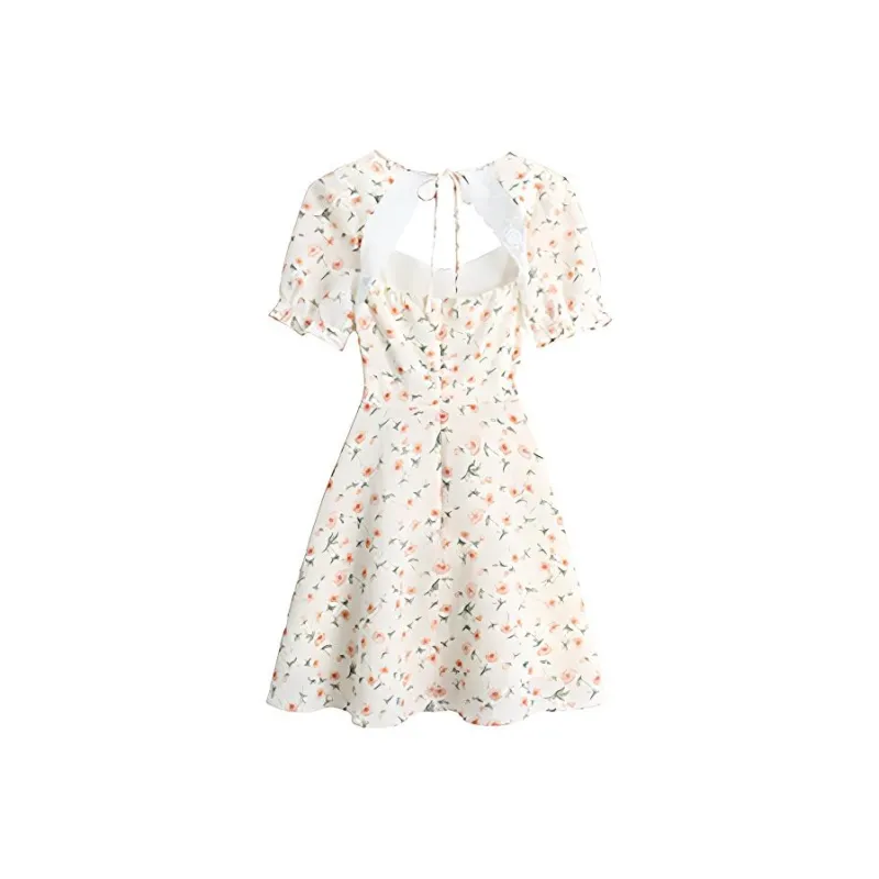 PAIN OR PLEASURE Summer Short Sleeved Dress Women's-1