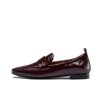 LE SAUNDA Loafers Women's Red/White/Black