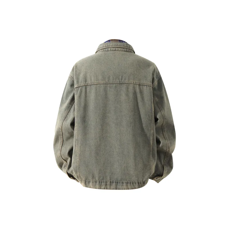 LIVINGTOWN Denim Jackets Unisex-1