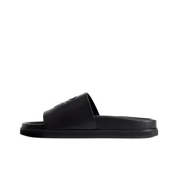 OFF WHITE Rubber Sole Slide Slippers Men's Black