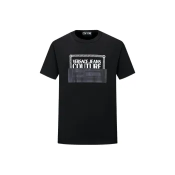 VERSACE JEANS COUTURE T Shirts Men Black