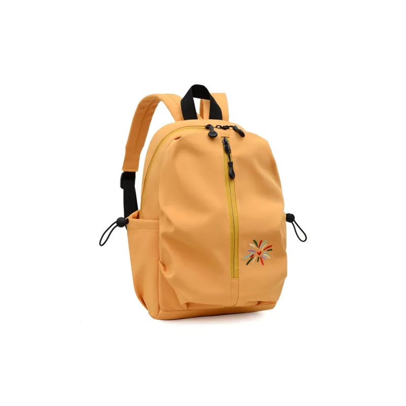 URBAN FOREST Nylon Backpack Unisex Gray/Black/Yellow/Green/Blue/Beige-9