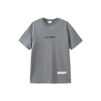 ROARINGWILD SS22 Straight T Shirt Unisex Dark Gray