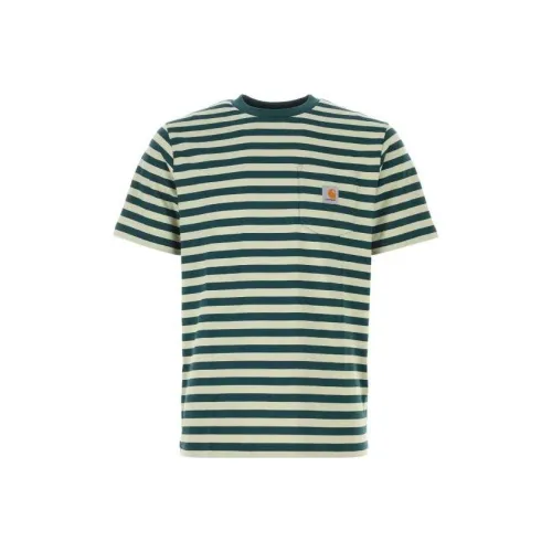 Carhartt WIP T Shirts Men Green